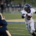 Pioneer senior running back Zachary Davis makes a move to the endzone in the first half against Saline High School on Friday. Pioneer won 7-6. Daniel Brenner I AnnArbor.com